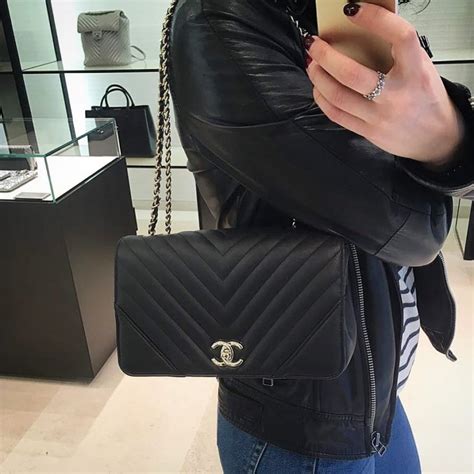 chanel chevron statement|Chanel Chevron flap bag.